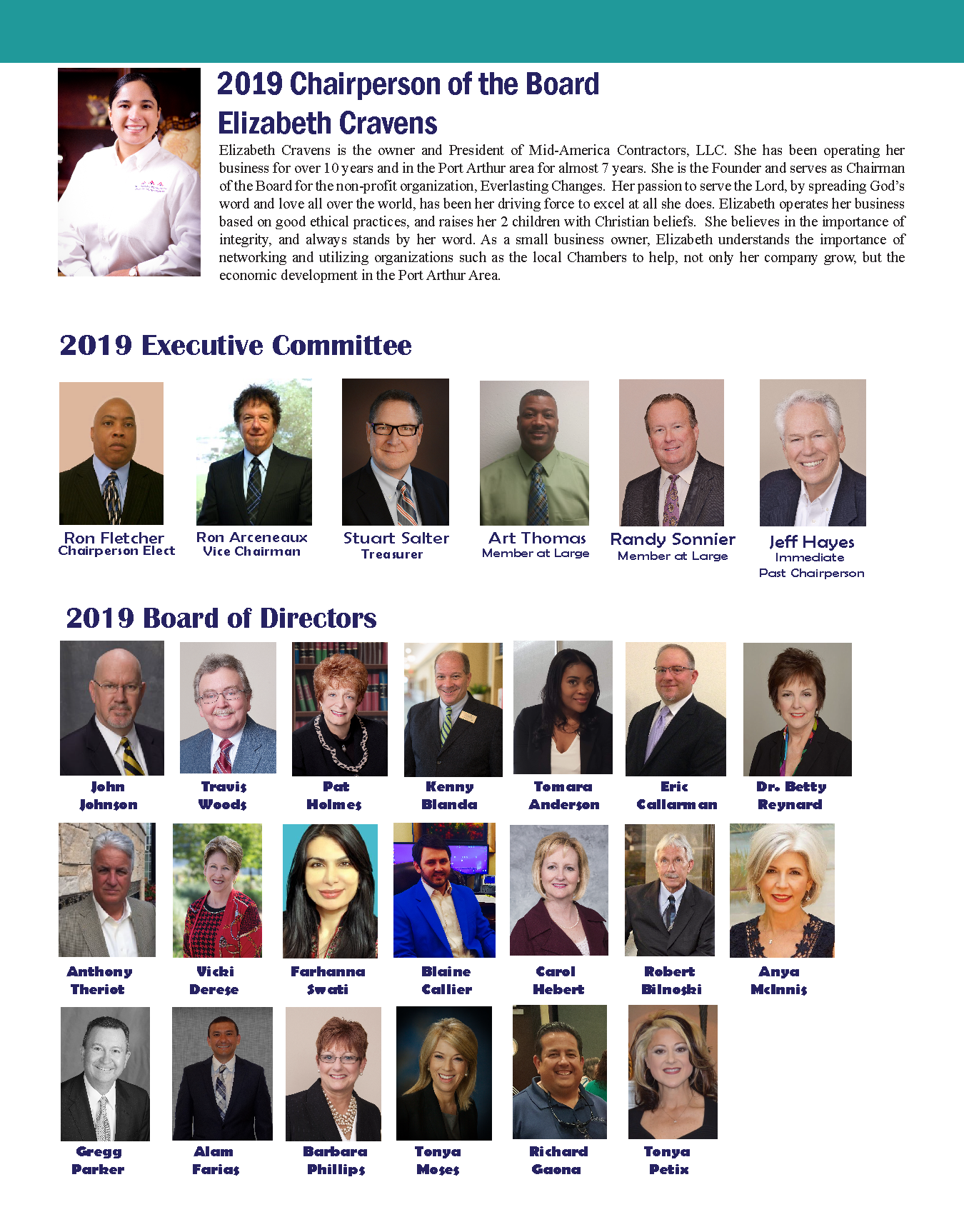 2019 Board of Directors